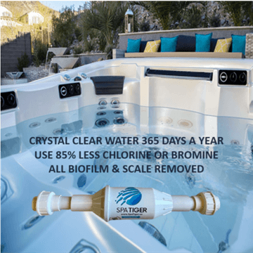 Spa Tiger - Inline Chemical-Free Swimming Pool Sanitiser & Clarifier