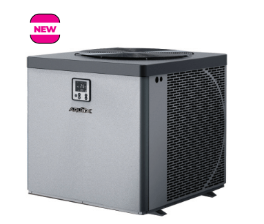 AquaX Vertical Inverter 17.5kw Wi-Fi Swimming Pool Heat Pump - 21kw Turbo Mode