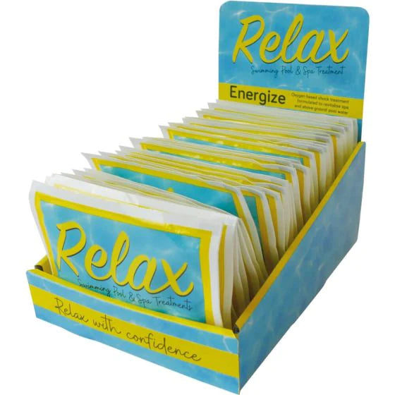 Relax Energize Sachets - Hot Tub Shock Clarifier X 15