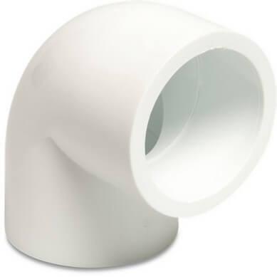 Swimming Pool 90 Degree Elbows 2" White PVC - World of Pools