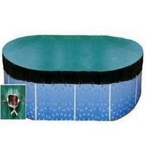 Above Ground Pool Oval Winter Debris Covers - World of Pools