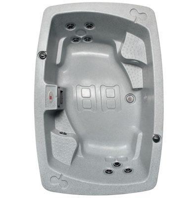 DuoSpa S080 2 Seat Hot Tub - Light Grey - Rotospa - World of Pools