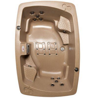 DuoSpa S240 2 Person Hot Tub - Sandstone - Rotospa - World of Pools