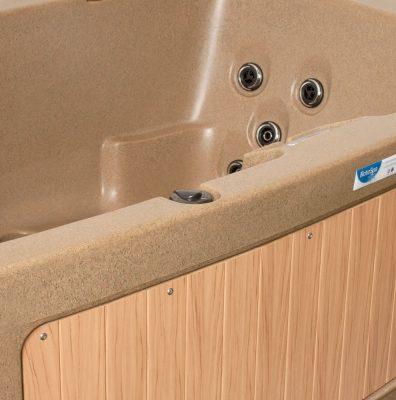 DuoSpa S240 2 Person Hot Tub - Sandstone - Rotospa - World of Pools