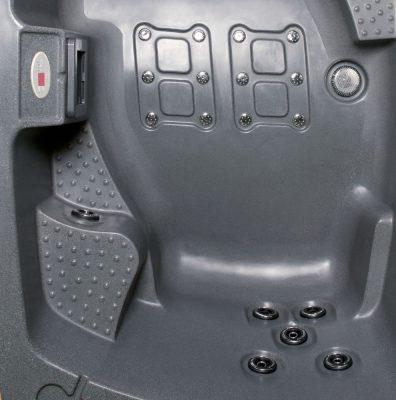 DuoSpa S240 2 Person Hot Tub - Granite Grey - RotoSpa - World of Pools