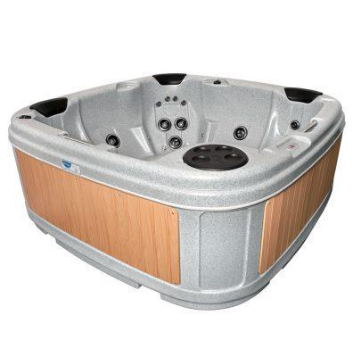 DuraSpa S380 5-6 Person Hot Tub - Light Grey - Rotospa - World of Pools