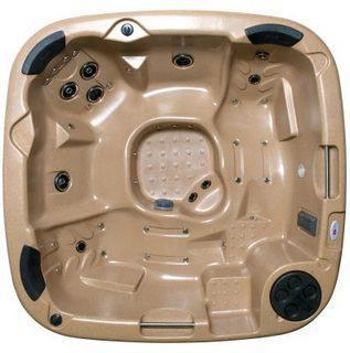 DuraSpa S380 5-6 Person Hot Tub - Sandstone - Rotospa - World of Pools