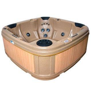 DuraSpa S380 5-6 Person Hot Tub - Sandstone - Rotospa - World of Pools