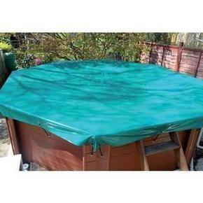 Deluxe Tarpaulin Wooden Pool Debris Covers - World of Pools