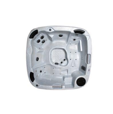 DuraSpa S380 5-6 Person Hot Tub - Light Grey - Rotospa - World of Pools