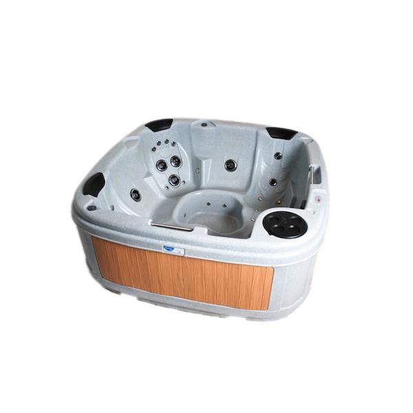 DuraSpa S380 5-6 Person Hot Tub - Light Grey - Rotospa - World of Pools