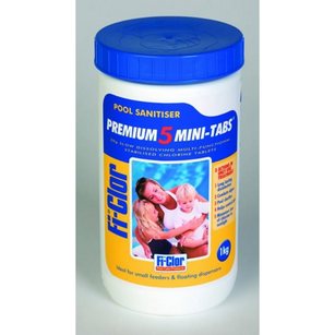 Fi-Clor Premium 5 Mini Tabs - Small Chlorine Tablets For Swimming Pools - World of Pools
