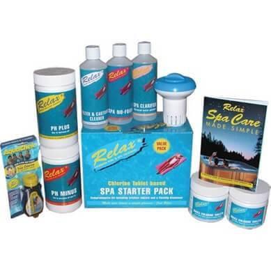 Hot Tub Spa Starter Kit - World of Pools