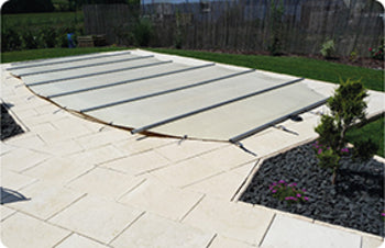 Walu Evolution Manual Freeform & Overflow Swimming Pool Safety Cover - World of Pools