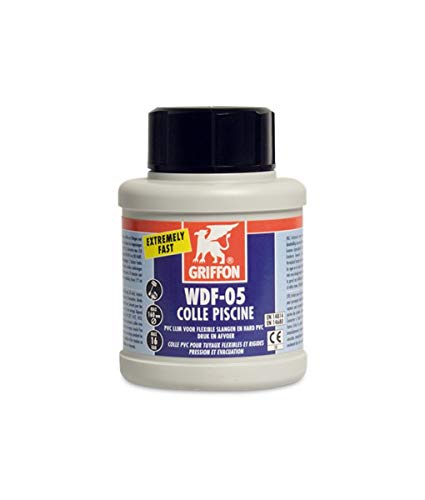 GRIFFON SWIMMING POOL/HOT TUB PVC ABS PIPE CEMENT 250ml WDF-05 WET, DRY & FAST