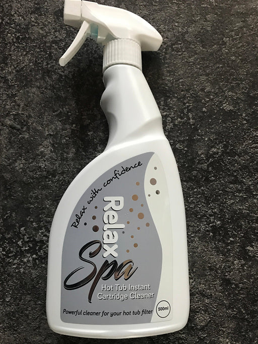 Relax Spa Hot Tub Instant Cartridge Cleaner 500ml