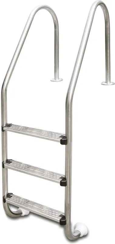 Flotide Pool Steps 316 Stainless Steel Flange Type Wide Model