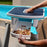 maytronics dolphin skimmi solar powered pool surface skimmer emptying leaf tray worldofpools