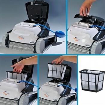 Poolstyle 40i IOT Robotic Pool Cleaner - Waterline, Walls & Floor