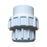 Pack of 5 x White Socket Union P/P