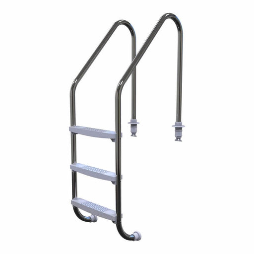 Plastica Wooden Pool Stainless Steel Ladder