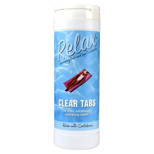 Relax Clear Tabs Swimming Pool Clarifier