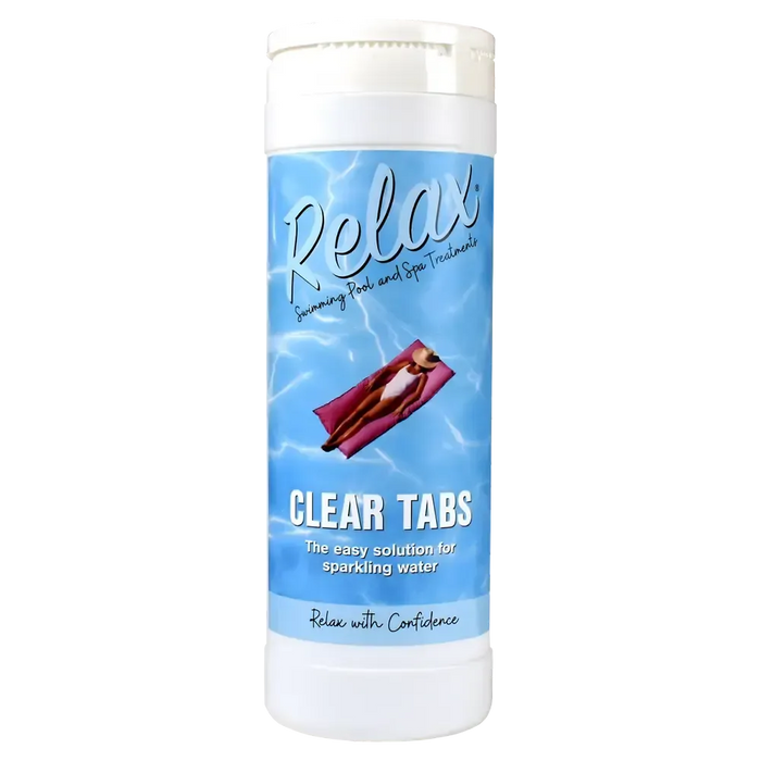 Relax Clear Tabs Swimming Pool Clarifier