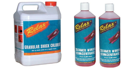Non-Copper Swimming Pool Winter Closing Chemical Kit