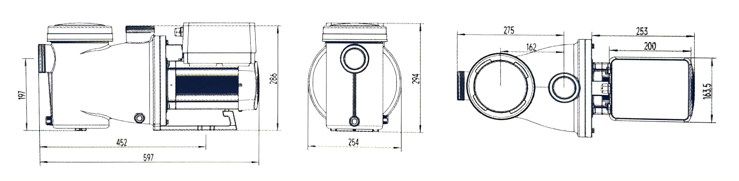 1.5HP InverK Inverter Swimming Pool Pump