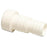 Swimming Pool Plain or Threaded Hosetail 1.5 Inch To 1.25 inch Tail White PVC - World of Pools