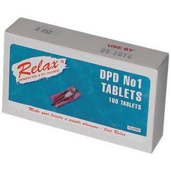 DPD No1 Swimming Pool Testing Tablets by Relax - World of Pools
