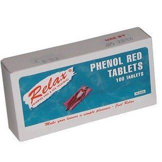 Phenol Red Swimming Pool Testing Tablets - Relax - World of Pools