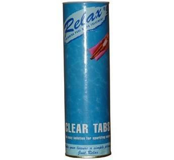 Relax Clear Tabs Swimming Pool Clarifier - World of Pools
