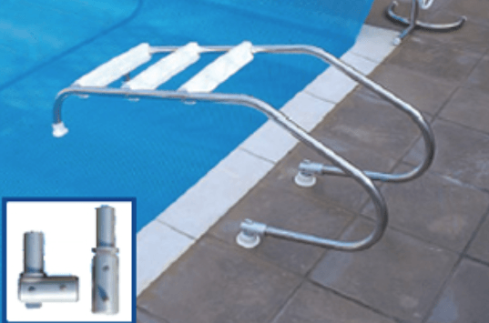 Swimming Pool Ladder Accessories (treads, hinges, fittings, anchors) - World of Pools
