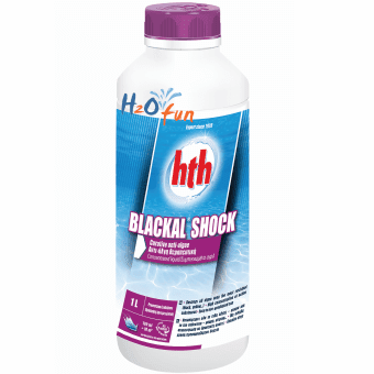 HTH Blackal Shock Algicide - Kills Black & Mustard Algae - 1 Litre